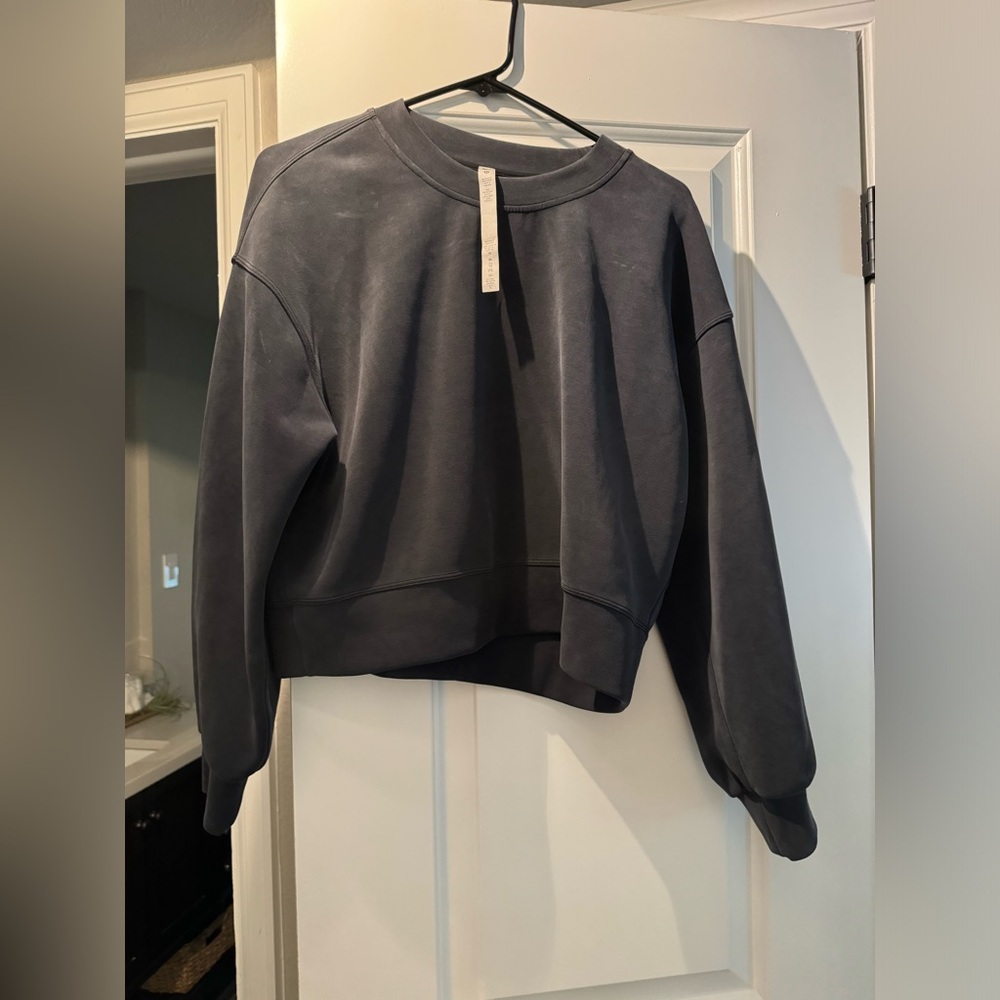 Lululemon Softstreme cropped sweatshirt